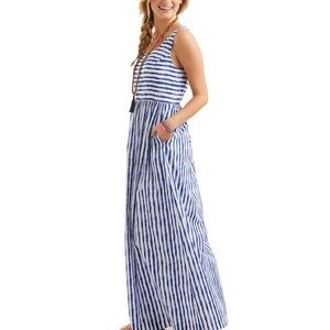 Vineyard Vines Navy Stripe Maxi